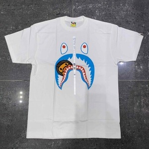 A BATHING APE SHARK BABY MILO TEE 2008年 Lサイズ アベイシングエイプ シャークベイビーマイロ半袖Tシャツ BAPE