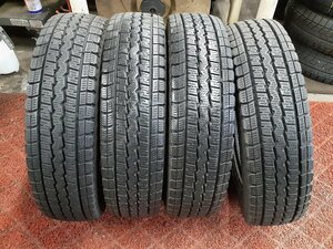 パF4565■145/80R12 80/78N LT　4本価格　DUNLOP WINTER MAXX SV01　送料無料 冬 ’18年 エブリイ キャリィ ハイゼット クリッパーアクティ