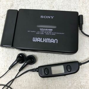 0529I SONY WALKMAN カセットウォークマン WM-EX88 ソニー ウォークマン ブラック オーディオ機器 再生用 ポータブル 