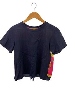 MUVEIL◆Tシャツ/36/コットン/NVY/MA84UTS013