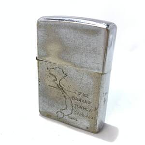 1円～ 6T50401124 ZIPPO ジッポー ベトナム DANANG 1970年 ヴィンテージ レトロ オイルライター 現状品 火花確認 着火未確認 当時物