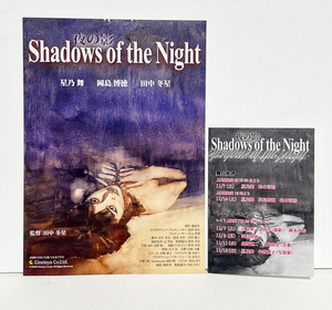 ★(D) 夜の影 Shadows of the Night（2009年）チラシ　星乃舞・田中冬星