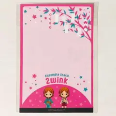 新品★あんスタ【2wink】七夕メッセージカード★特典★ポストカード