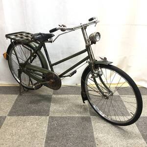 ＊MIYATA F-A WORKER 実用自転車 運搬車 実用車 ミヤタ自転車 ロッドブレーキ ギアM 風切り レトロ 年代物 当時物 ワーカー 宮田 現状品