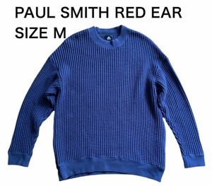 【送料無料】中古 PAUL SMITH RED EAR レッドイアー スウェット トレーナー ニット ネイビー サイズM