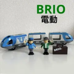 BRIO ブリオ　電動　新幹線　トラベルトレイン　フィギュア　バッグ　木製レール