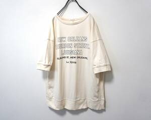 23年 ピュアルセシン 使える一枚 ロゴプリントビッグTシャツ ②