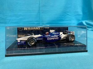 ★PMA ミニチャンプス 1/43 WILLIAMS F1 BMW FW24 J.P.MONTOYA 2002 ウィリアムズ