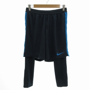 ナイキ NIKE DRI-FIT インナードッキングショーツ ハーフパンツ スパッツ タイツ スポーツウエア ストレッチ M 紺 ネイビー 859910454