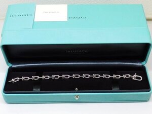 未使用品 ティファニー ■ HardWear ハードウェア スモールリンク ブレスレット シルバー レディース TIFFANY＆Co 新品□6J