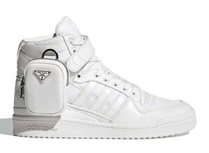 PRADA Re-Nylon x adidas Forum High "White" 26.5cm GY7041