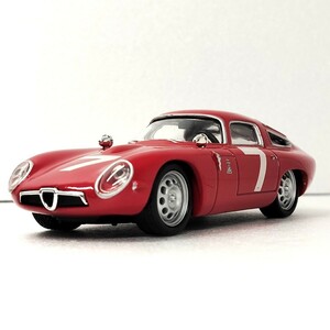 1/43 アルファロメオ TZ1 1964年 7番 ル・マン Le mans ルマン24時間耐久レース Alfa Romeo クラシックカー　イタリア車 1円〜 052904
