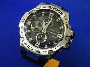 匿名配送 CASIO GST-B100 カシオ G-SHOCK モバイルリンク Bluetooth タフソーラー 美品 ラバーバンド