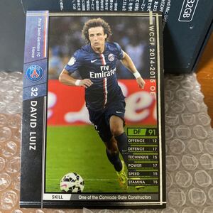 ◆WCCF 2014-2015 ダビド・ルイス DAVID LUIZ Paris SG◆