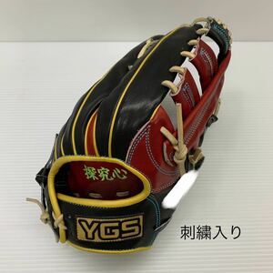 G-3343 YGS 山本グラブスタジオ Pro Line 硬式 外野手用 CG98 グローブ グラブ 野球 中古品 刺繍入り