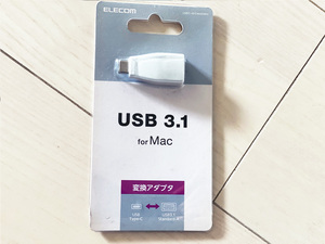 新品★送料無料★エレコム USBアダプタ 充電・データ転送用 Type-C&USB3.1 Standard-A USB3.1 最大15W(5V/3A) 最大5Gbpsのデータ転送