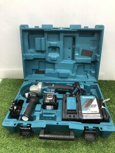 【中古品】★マキタ(Makita) 100ミリ充電式ディスクグラインダ 14.4V 6Ah バッテリ・充電器・ケース付 GA416DRG　　ITDAZ8NIC3UO_