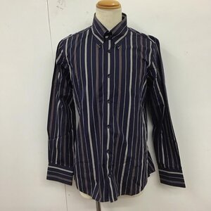 ARMANI JEANS L アルマーニジーンズ シャツ、ブラウス 長袖 長袖シャツ カラーシャツ 長袖カットソー ストライプシャツ 10123777