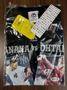 MLB　ヤンキース田中VSエンゼルス大谷　Tシャツ　未開封品