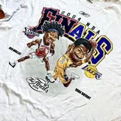 【激レア】2004年NBAファイナルコービーブライアントとベンウォレスTシャツ