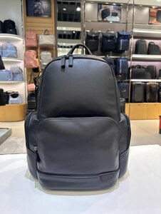 未使用 トゥミ TUMI アルファ3 カーボンレザー バックパック リュック 大容量 ブラック黒 メンズ ビジネス