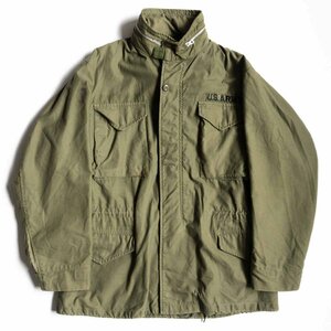 【1ST/アルミジップ】US ARMY【60S/M-65 フィールドジャケット】 【エポレットなし】MEDIUM-REGULAR アーミー 米軍 VINTAGE 2402102