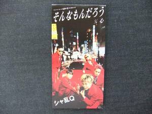 CDシングル8㎝　　シャ乱Q　　そんなもんだろう