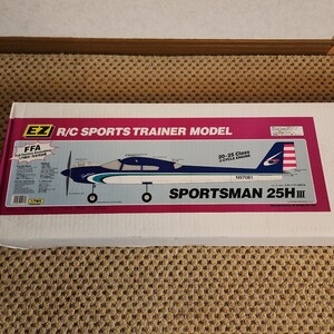 【1円スタート】EZシリーズ SPORTSMAN 25H Ⅲ ラジコン飛行機　機体 EZシリーズ 未組立 スポーツマン OK模型 EZ ラジコン