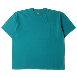 COOTIE クーティー Tシャツ サイズ:M エラーフィット オーバーサイズ ヘビー Tシャツ Open End Yarn Error Fit S/S Tee 21SS ターコイズ