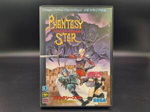 SEGA MEGA DRIVE ファンタシースター 千年紀の終りに PHANTASY STAR メガドライブ 専用 セガ G-5524 G2