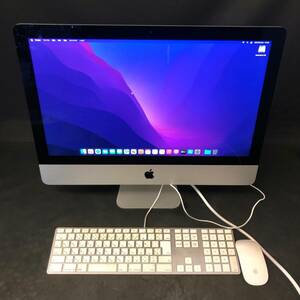 BEm061R Apple iMac (21.5-inch, Late 2015) A1418 Webカメラ Core i5 メモリ8GB HDD1TB OS Monterey キーボードA1243マジックマウス A1296