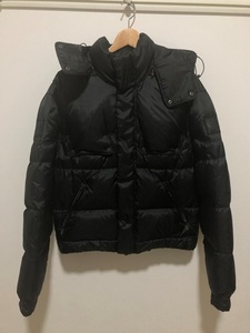 Belstaff　フードダウンジャケット　L　黒色　ベルスタッフ