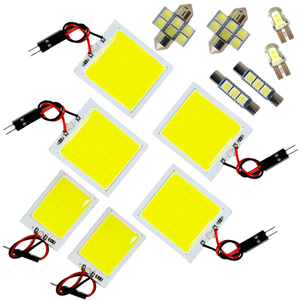 デリカD:5 D5 シャモニー前期 ミツビシ CV系 全面爆光 T10 LED ルームランプ セット 車内灯 室内灯 車検対応 パーツ COB 全面発光 ホワイト