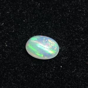 【鉱石】 天然 エチオピア産 オパール ルース 0.50Ct カボションカット 鉱石 天然石 パワーストーン プレシャスオパール 強遊色