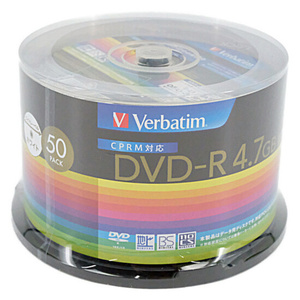 三菱化学メディア Verbatim DHR47JDP50V3 DVD-R 16倍速 50枚 [管理:1000025181]
