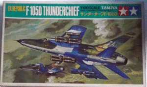 タミヤ/1/100/アメリカ空軍FH.REPUBLIC F-105Dサンダーチーフ戦闘機/未組立品