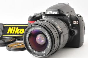 ■即購入→1000円お値下げ■　ニコン Nikon D60 + SIGMA　28-80mm F3.5-5.6