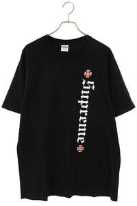 シュプリーム SUPREME 17AW Independent Old English Tee サイズ:L オールドイングリッシュロゴTシャツ 中古 BS99