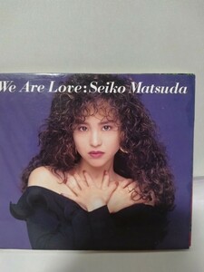 CD 松田聖子 紙ジャケット仕様　We are Love:　Seiko　Matsuda