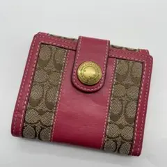 ☆美品☆coach☆コーチ☆二つ折り財布