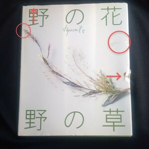 【絶版本】野の花 野の草　布花　山上るい　1984年 初版　文化出版局　送料無料！！　昭和59年　アートフラワー　造花　 昭和レトロ　335番