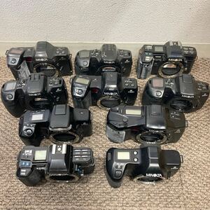 TA★1円〜中古保管品 MINOLTA ミノルタ 一眼レフ フィルムカメラ ボディ 10台おまとめ 7000 a3700i a7xi a7700i a303si 他色々 動作未確認