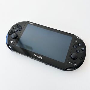 1円スタート ジャンク SONY ソニー PS Vita ヴィータ　ブラック PCH-2000 動作未確認 ゲーム