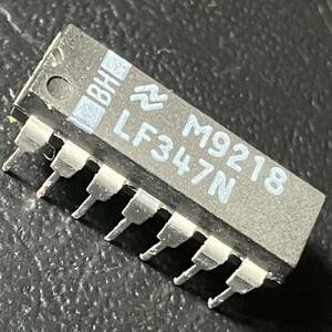 National Semiconductor LF347N 4回路オペアンプ 中古品 PlexiTone
