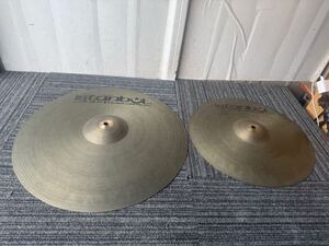 Istanbul Ride Medium Agop Handmade cymbaIs from Tutkey20インチ 16インチ まとめ売り2点ジャンク