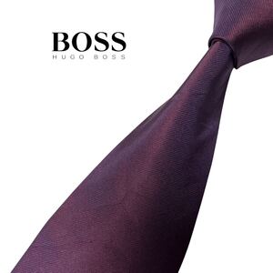 HUGO BOSS ネクタイ ソリッドタイ ヒューゴボス USED 中古 m1720