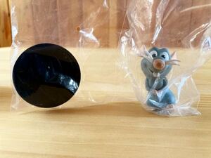 未使用 レミーのおいしいレストラン ミニ フィギュア ディズニー グッズ レミー ネズミ Disney Ratatouille Remy figure goods B