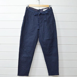 アシードンクラウド trousers flow テーパード パンツ XS ネイビー ASEEDONCLOUD｜9l0809*A