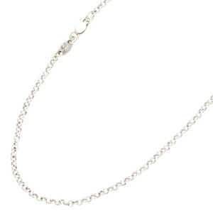 クロムハーツ Chrome Hearts NECKCHAIN R18/ロールチェーン18inch サイズ:18inch シルバーネックレス 中古 NO05