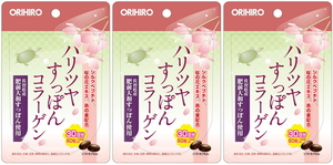 【送料無料】ハリツヤすっぽんコラーゲン 60粒（30日分）×3個セット オリヒロ●